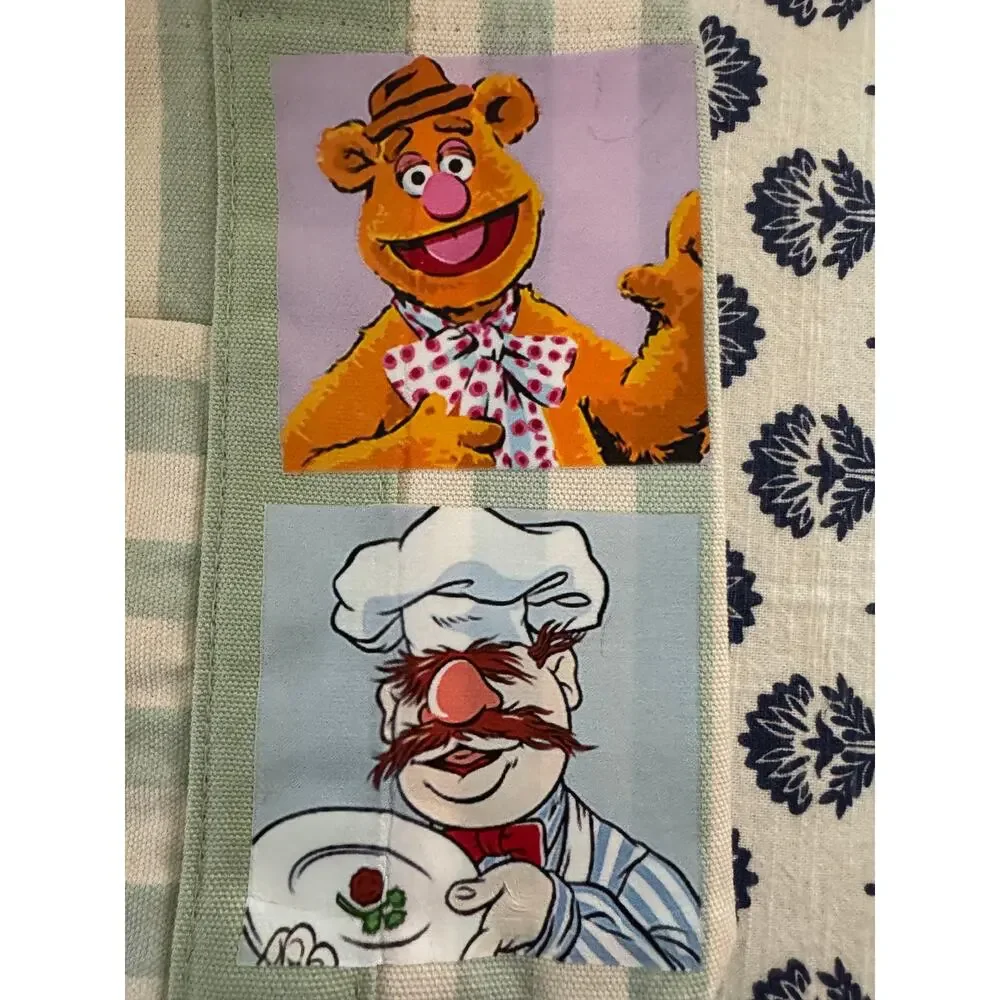Disney Muppets Striped  Custom Made Trader Joes Mini Tote